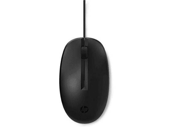 HP 125 Wired Mouse Optical Black OEM