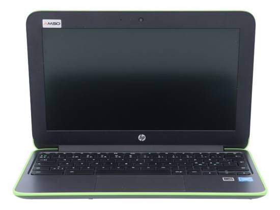 HP Chromebook 11 G5 EE Green Intel Celeron N3060 4GB 16GB Flash 1366x768 Class A Chrome OS