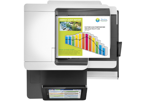 HP Pagewide Color MFP 586 Color Multifunctional Unit Mileage 100,000 Pages