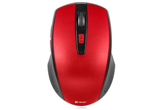 NEW TRACER Deal Red RF NANO 1600DPI USB Wireless Mouse Red