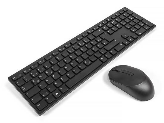 New Dell KM5221WBKB-GER QWERTZ Wireless Keyboard + Mouse OEM Set