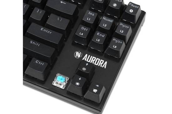 New Mechanical Keyboard iBOX Aurora K-2R LED RGB IKGMK2R For Gamers