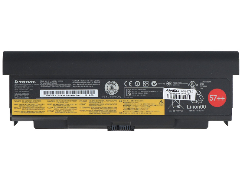 New Original Battery for Lenovo ThinkPad T440p L440 L540 100Wh 11.1V 8960mAh 45N1153