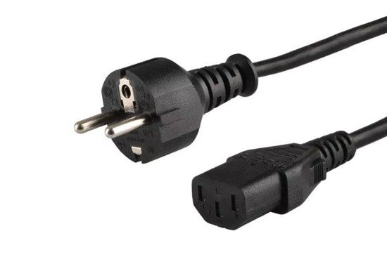 New PC C13 3-pin power cable 1.5m 