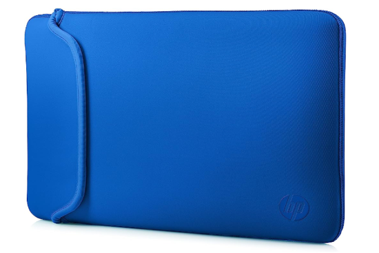 New Reversible sleeve Laptop bag - black + blue 15.6" V5C31AA#ABB