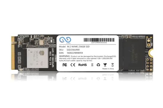 New hard drive SSD Go-Infinity 256GB M.2 2280 NVMe PCI-E SSD256U900