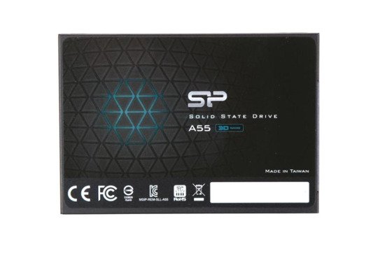 New hard drive Silicon Power 256GB 2.5'' SATA SSD A55 550/450MB/s 7mm