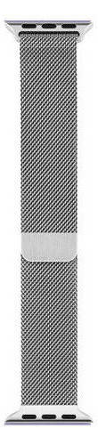 Original Apple Watch Milanese Loop Silver 42mm Strap 