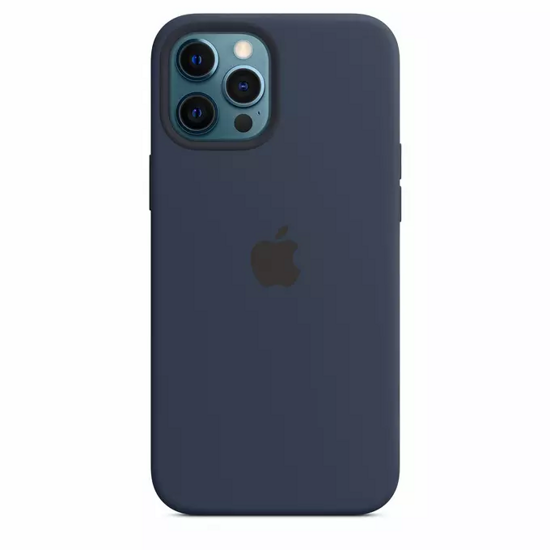 Original case silicone Apple iPhone 12 Pro Max Deep Navy