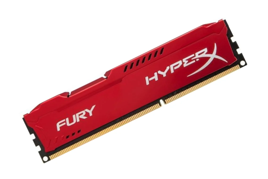 RAM Kingston HyperX Fury Red 4GB DDR3 1600MHz DIMM CL10 OEM memory