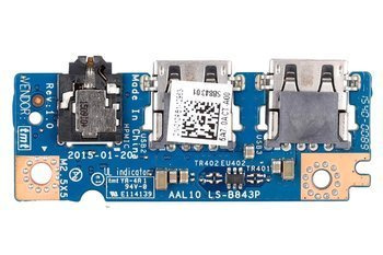 Nuevo puerto USB + Audio para Dell Vostro 3458 Inspiron 14 5458 5558 10R81 35