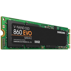 Dysk SSD Samsung 860 EVO 500GB M.2 2280 SATA (550/520 MB/s)