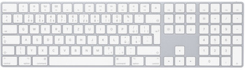 Teclado original Apple Magic Keyboard Numeric Keypad Eslovaco