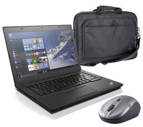 Lenovo ThinkPad T460 i5-6200U 16GB 240GB SSD 1920x1080 Clase A Windows 10 Professional + Bolsa + Ratón