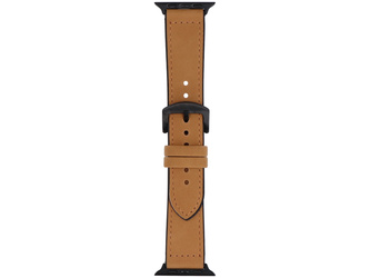 Nueva correa para smartwatch GlacierX Vintage Leather Tan Brown para Apple Watch 42/44/45/49mm Marrón