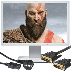 Monitor Fujitsu B24W-7 24" LED 1920x1200 IPS DisplayPort (PZ) +Okablowanie