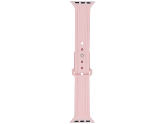 Nouveau bracelet en silicone GlacierX Synthwave Rose Pâle pour Apple Watch 38/40/41mm Rose