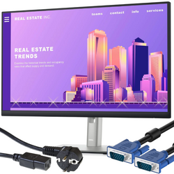 Monitor Dell P2422H 24" LED 1920x1080 IPS HDMI VGA Klasa A +Okablowanie