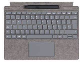 Clavier Surface Pro Signature Keyboard pour Microsoft Surface Pro 8 / X (Platine) Espagnol après retour.
