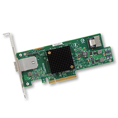 Carte contrôleur RAID HP LSI SAS9217-4i4e 9217-4i4e PCIe x8 6GB