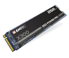 Nouveau disque dur SSD EMTEC X300 Power Pro 256GB SSD M.2 2280 PCI-E NVMe (ECSSD256GX300)