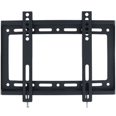 Nouveau support mural pour téléviseur moniteur PLA57-22F 13-42" 75x75 100x100 200x200 TV Noir