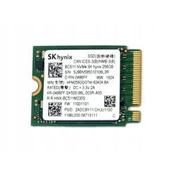 SK Hynix BC511 256GB SSD M.2 2230 NVMe 0496FF drive