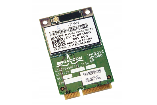 Carte WPAN MiniPCI-E Broadcom 0P560G
