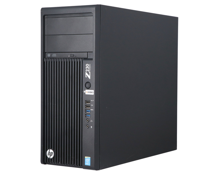 HP WorkStation Z230 Tower i5-4570 8GB 240GB SSD Windows 10 Professional