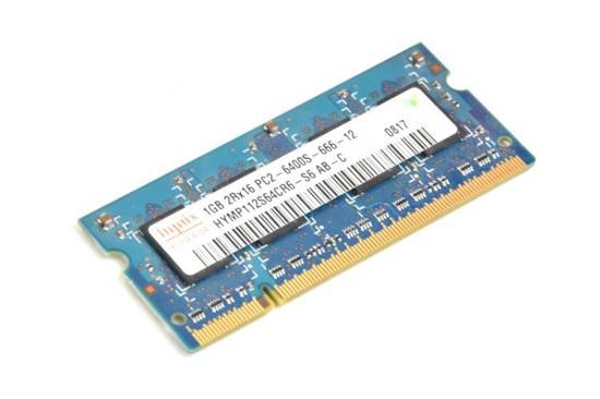 RAM HYNIX 1GB DDR2 800MHz PC2-6400S SODIMM Mémoire pour ordinateur portable