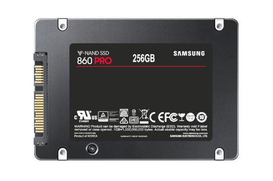 Samsung SSD 860 PRO 256GB 2.5'' MZ-76P256 560/530MB/s