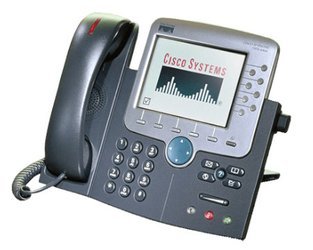 CISCO IP PHONE 7970 PoE SCCP CDP VOIP Telefon