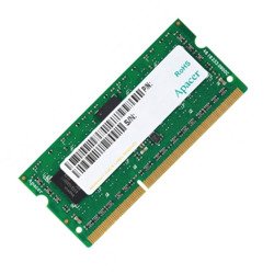 Neu APACER 8GB DDR3L 1600MHz SODIMM CL11 1.35V RAM (AS08GFA60CATBGJ) OEM