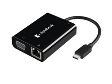 Neu Dynabook USB-C zu VGA/LAN Adapter PS0133UA1PRP