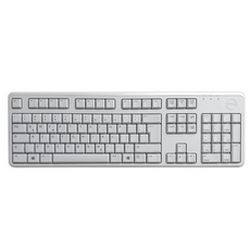 Neue DELL KB212 QuietKey USB Tastatur Grau QWERTY UK + Aufkleber BOX