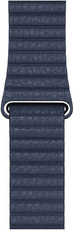 Original Apple Watch Lederschleife Taucher Blau 44mm / L Armband