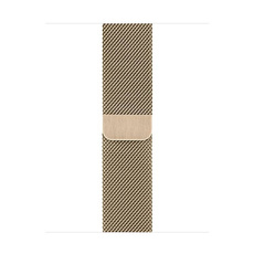 Original Apple Watch Milanese Loop Armband Silber 40mm Edelstahl Gold