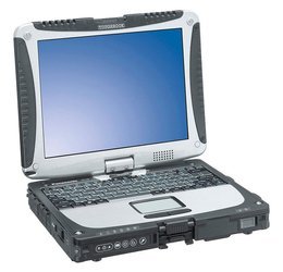 Panasonic Toughbook CF-19 MK3 2 Duo U9300 4GB 120GB SSD 1024x768 Klasse A Kein Stift Windows 10 Home