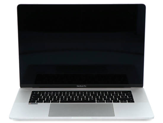 Apple MacBook Pro A1707 2017 Silber i7-7700HQ 16GB 256GB SSD 2880x1800 Radeon Pro 555 Klasse A- MacOS Big Sur