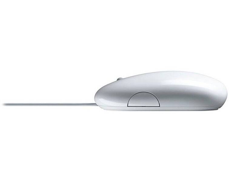 Apple Mighty Mouse A1152 Optisch Weiß USB