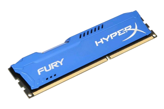 Arbeitsspeicher Kingston HyperX Fury Blue 4GB DDR3 1600MHz DIMM CL10