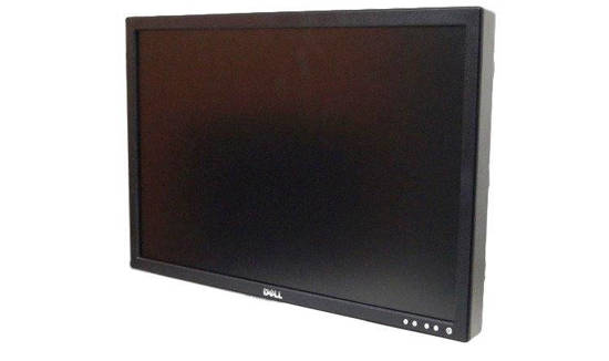 Dell E248WFP 24" 1920x1200 D-SUB DVI Monitor Schwarz Kein Stand Klasse A