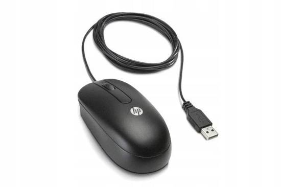 HP MSU1158 USB-Lasermaus Schwarz 