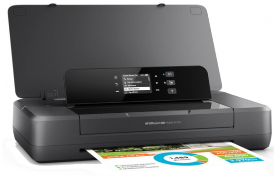 HP Officejet 200 Tintenstrahldrucker Color Wi-Fi bis 1000 gedruckte Seiten