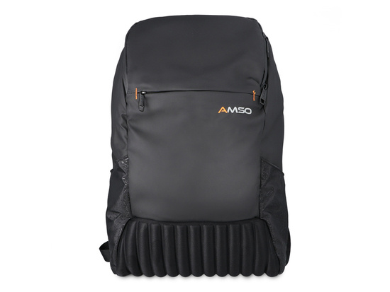 Neuer wasserdichter AMSO MODERN Laptop-Rucksack 15,6 Zoll, leicht, mit verstärktem Boden LYS230509