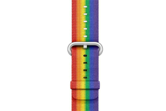 Original Apple Watch 42mm Pride Edition gewebtes Nylonband in versiegelter Verpackung