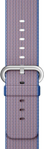 Original Apple Watch Armband gewebtes Nylon Königsblau 42mm in versiegelter Verpackung