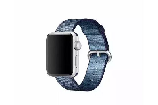 Original Apple Watch Strap Woven Nylon Midnight Blue 38mm in versiegelter Verpackung