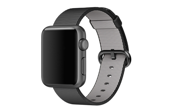 Original Apple Watch Woven Nylon Schwarz 38mm Armband in versiegelter Verpackung