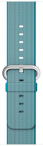 Original Apple Watch Woven Nylon Scuba Blue Armband 38mm in versiegelter Verpackung